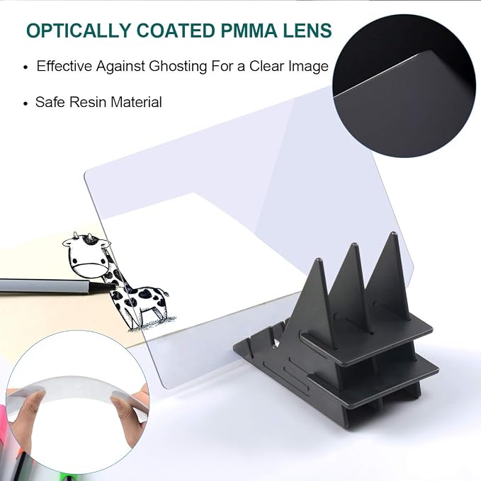 Optical Drawing Board Portable Image Drawing Board Tracing Drawing Projector - Image 4