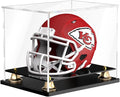 Mini Football Helmet Display Case Self-Assembly Dustproof Acrylic Display Case by XINISS