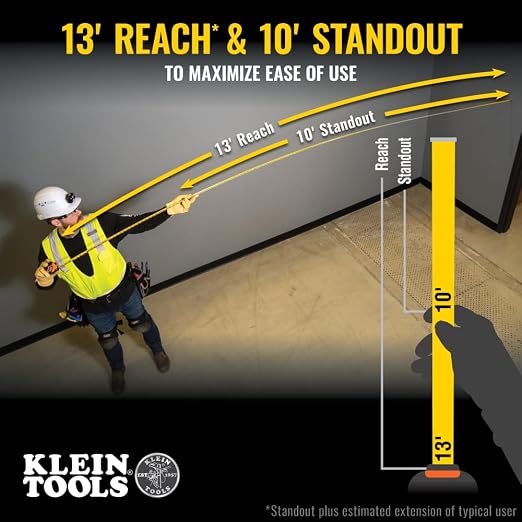Klein Tools 9525 Tape Measure, 25-Foot Compact Double-Hook Imperial Measuring - Image 3