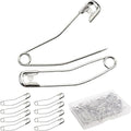 Quilt Safety Pin Curve 2 inch Sewing Supply Large Curve Safety Pin Quilt by Unknown