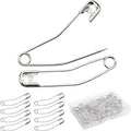 Quilt Safety Pin Curve 2 inch Sewing Supply Large Curve Safety Pin Quilt by Unknown