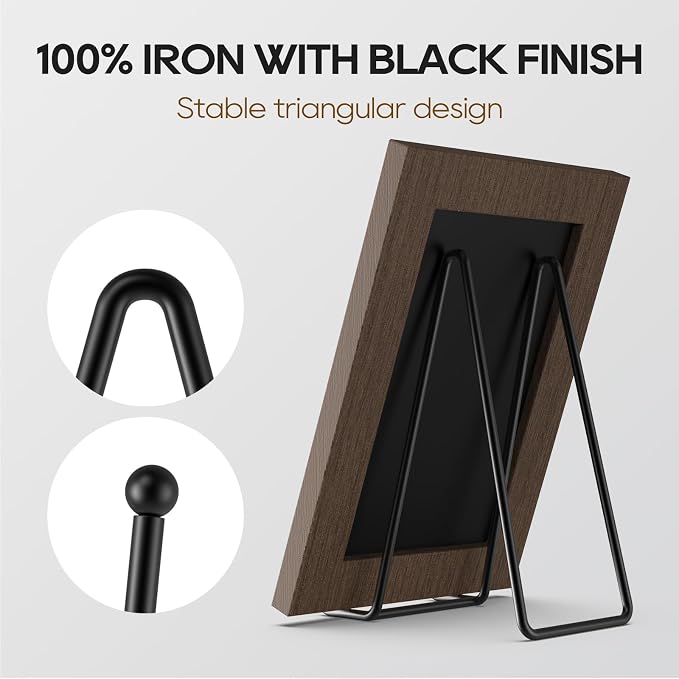 HONGYUTAI 3 Pack 8 Inch Plate Stands - Image 4