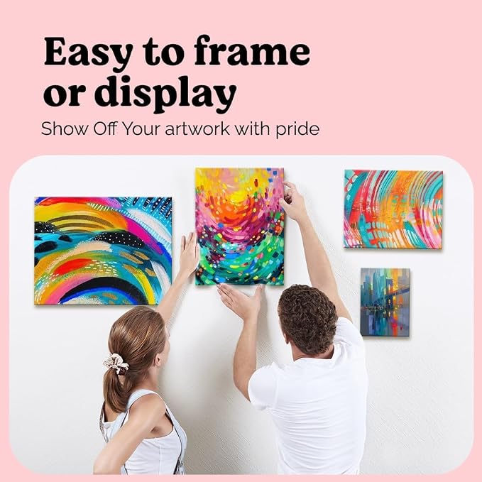Chalkola 11x14 Canvas for Painting | Blank Canvas Panels for Painting Acrylic - Image 8