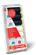Gutermann Thread Set: Sew-All: Black & White: 7 x 100m by Ropehub