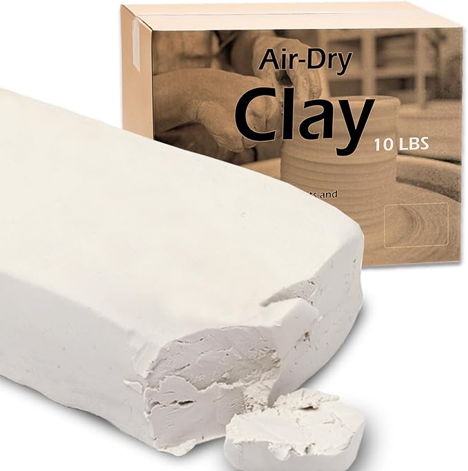 ReArt Air Dry Modeling Clay, for Sculpting, Wheel Throwing, Hand Building by ReArt