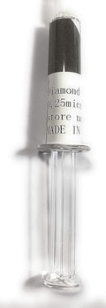 Diamond Lapidary Paste for Finest Mirror Finish 5 Gram (100,000 Grit / 0-0.25 Micron)