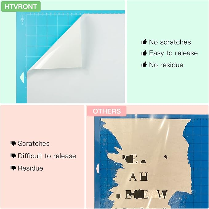HTVRONT Cutting Mat, 3 Pack Cutting Mat 12x24 Compatible - Image 5
