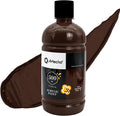 Artecho Burnt Umber Acrylic Paint 500ml / 17oz Large Bottle | Semi Glossy Finish by Artecho