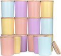 SHOWIN Thick Candle Jars for Making Candles 16 Pcs, 7 OZ Empty Jars by Showin