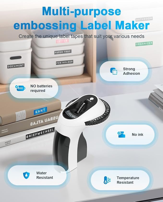 Phomemo Embossing Label Maker Machine - Image 2