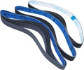 1x30 Sanding Belts for Knife Sharpening Kit, Silicon Carbide Belt Sander Belts 600 800 and 1000 Assorted Fine Grits,15-Pack