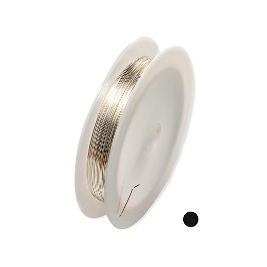 925 Sterling Silver Wire Half Hard Round Made in USA by CRAFT WIRE by CRAFTWIRE
