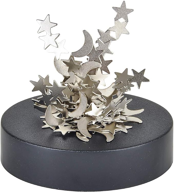 Magnetic Star and Moon Sculpture by RhodeIslandNovelty