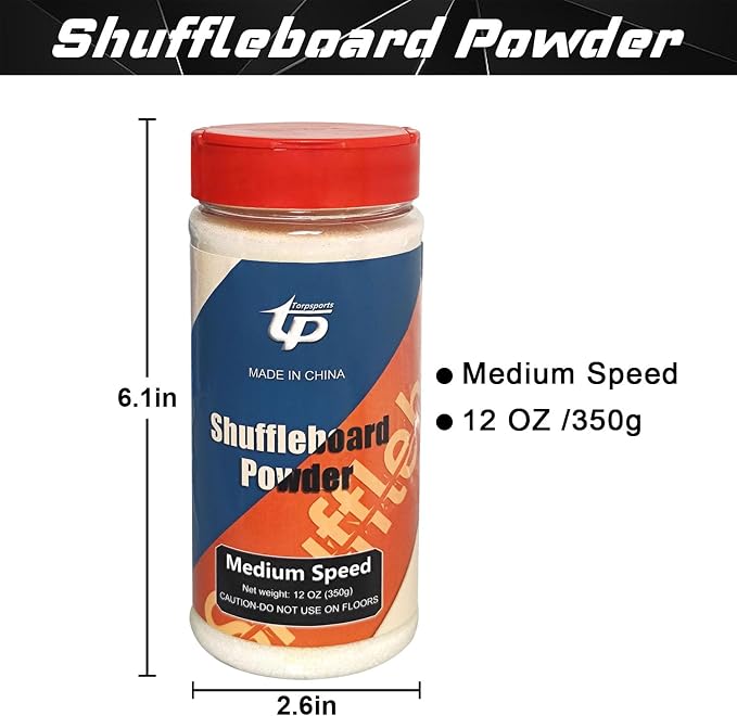 Shuffleboard Sand Wax High/Medium Speed Shuffleboard Powder Set, Shuffleboard - Image 2