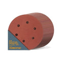 POWERTEC 180 Grit, 100 PK, 6 Inch Sanding Discs – Hook and Loop, 6-Hole Aluminum Oxide Orbital Sander Pads, Woodworking Round Sandpaper for Random Orbital, Air, Pneumatic & DA Sanders (45218-P4)