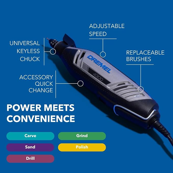 Dremel 4300-9/64 Rotary Tool Kit - Image 3