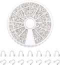 PH Pandahall Wire Guardian 540pcs Brass Wire Guards Wire Cable Protector U by PHPandaHall