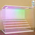 NONEMEY LED Acrylic Display Case, 6 Tier Display Case by NONEMEY