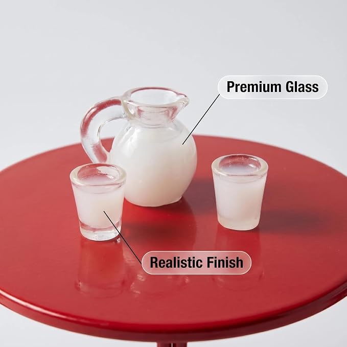 6 PCS Miniature Bistro Table & Chairs Set - Image 8