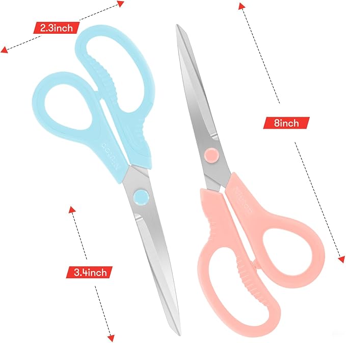 Niutop 8" All Purpose Scissors - Image 4
