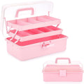 BTSKY 3-Layer Plastic Dividing Storage Box Craft Organizer and Storage by BTSKY