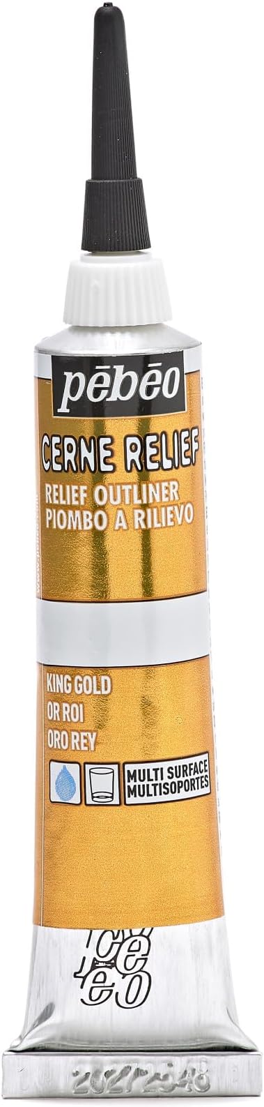 Pebeo Vitrail, Cerne Relief Dimensional Paint, 20 ml Tube by Unknown
