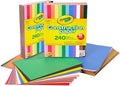Crayola Construction Paper Bulk Pack – 10 Assorted Colors, Teacher School by Crayola