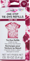Tulip One-Step Tie-Dye Kit, 3 Fabric Dye Refill Packs by Tulip