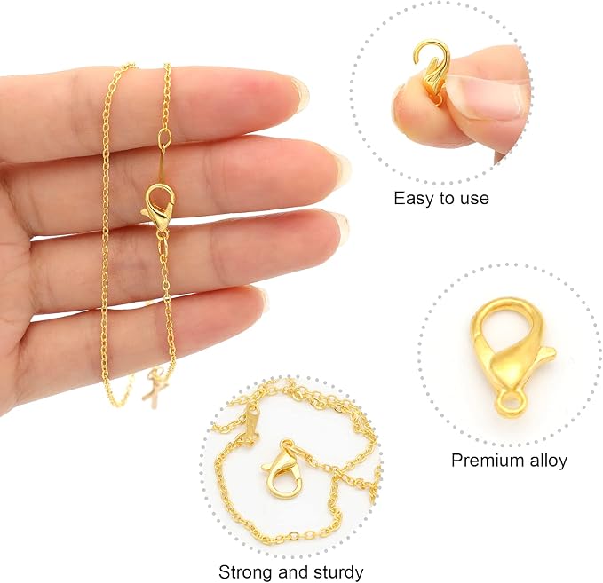 FENGWANGLI Necklace Clasp for Jewelry Making, Bracelet and Keychains - Image 3