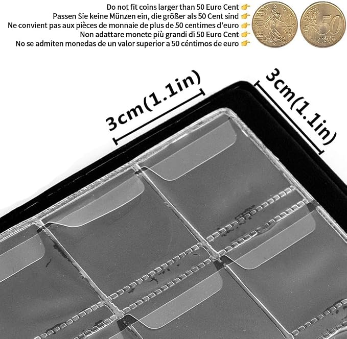 Uncle Paul Coin Album Coin Holder Coin Collection Book - Image 4
