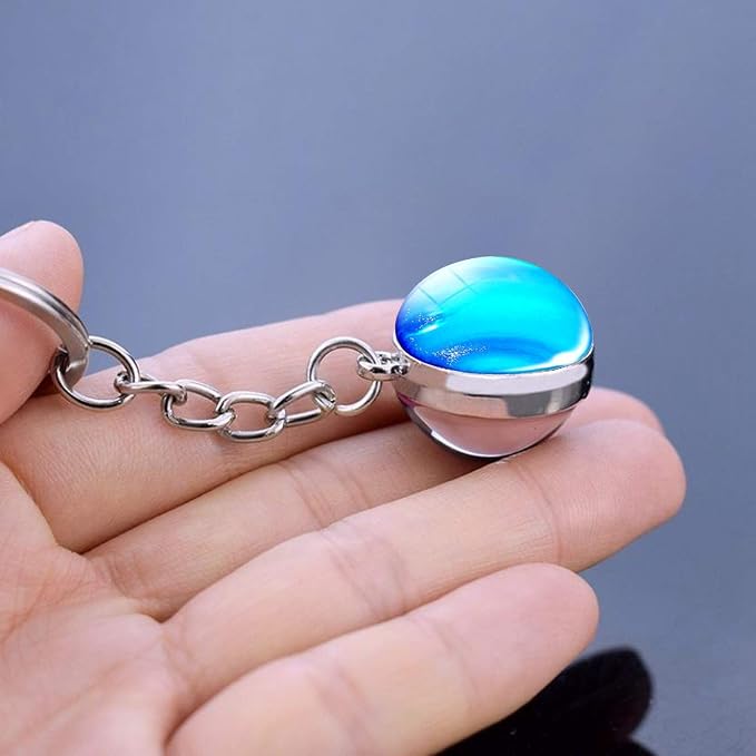 JWPavilion Solar System Planet keychain Accessories Pendant Glow In The Dark - Image 3