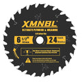 6-1/2 Inch Circular Saw Blade 24 Teeth,6-1/2 Saw Frame Ultra Fine Finish Circular Saw Blade,Compatible with for DEWALT,Makita,Skil Circular Saw,for Cutting Lumber,Plywood Material,5/8 Inch Arbor