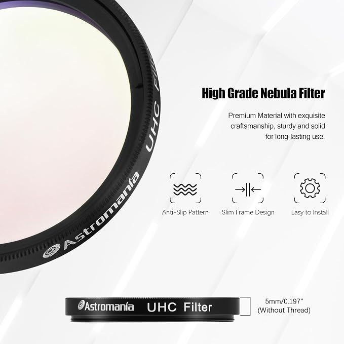 Astromania Telescope UHC Filter 2 Inch, Telescope Filter Improve Image Contrast - Image 2