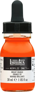 Liquitex Professional Acrylic Ink, 1-oz Jar, Bright Orange by Liquitex