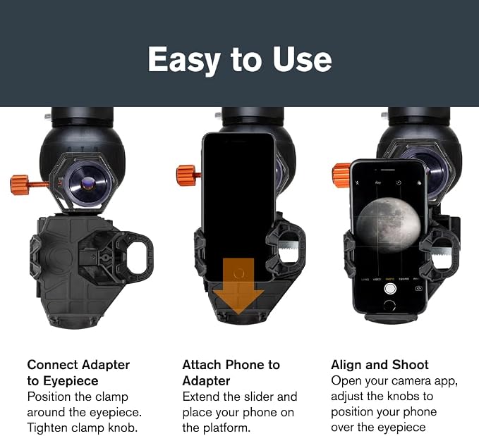 Celestron – NexGO DX – Universal Smartphone Adapter - Image 3