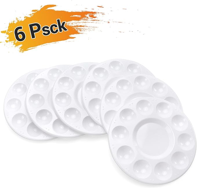 Hutou 6 Pack Paint Tray Palettes - Image 3