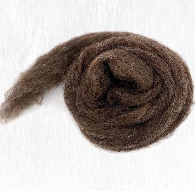 Revolution Fibers Carded Corriedale Wool Sliver by RevolutionFibers