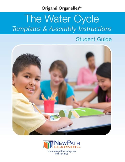NewPath Learning Water Cycle 3-D Paper Model Making Kit, Set/5 Full-Color - Image 2