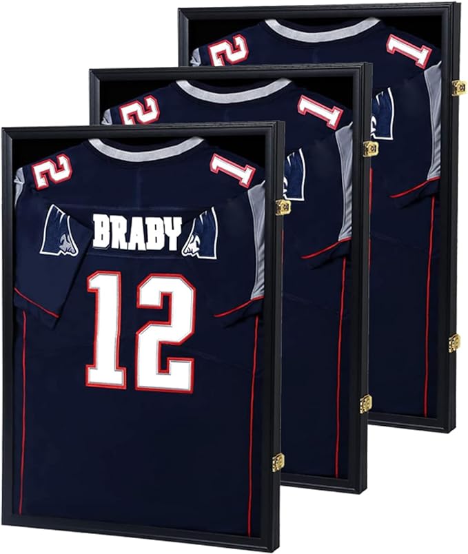IHEIPYE Jersey Frame Display Case 3 Pack by IHEIPYE