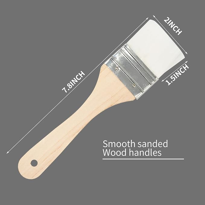 Set of 3 Chip Paint Brushes - Image 4