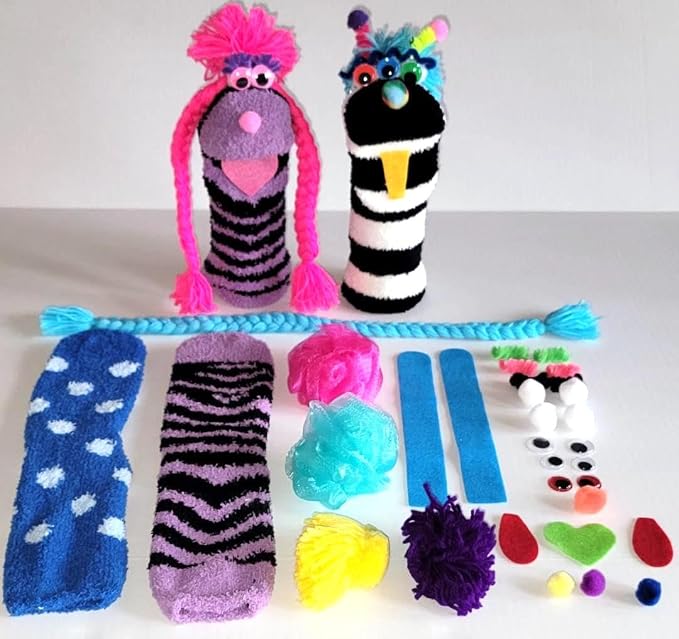 Doopalpoops DIY Sock Puppet Kit by Doopalpoops
