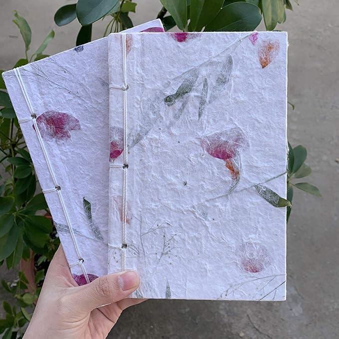 8 Types 46pcs Real Dried Pressed Flowers Leaf Plant Herbarium - Image 5
