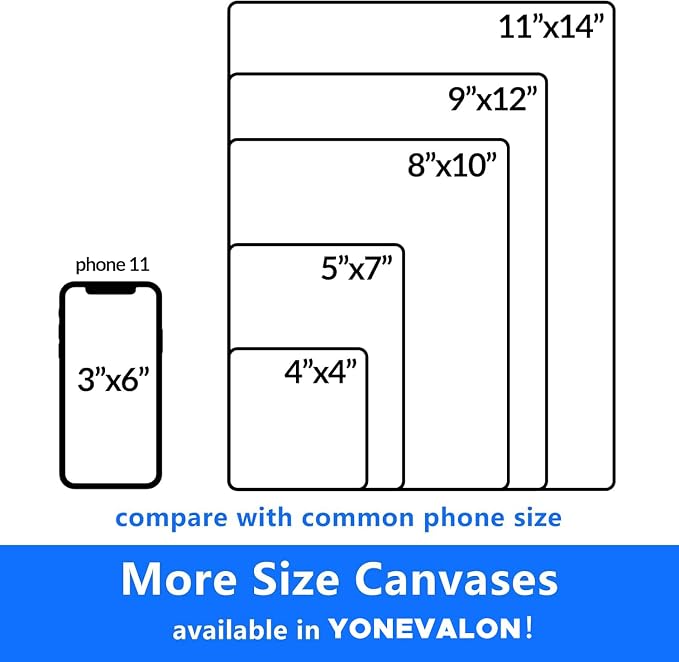 Canvases for Painting 28 Pack, 9 x 12 inch Blank Painting Canvas Boards - Image 7