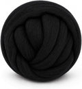 1.76oz Wool Roving: Needle Felting Wool White Roving Wool Felting Supplies Pure by Gipony
