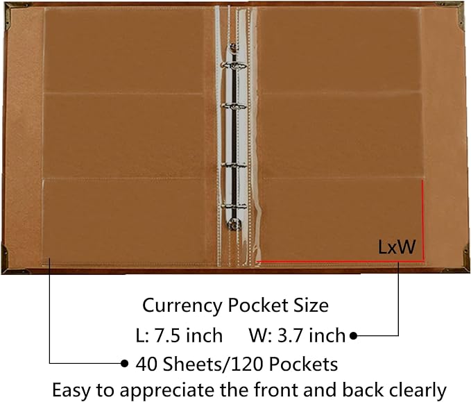 Currency Paper Money Collection Album Book - Image 2