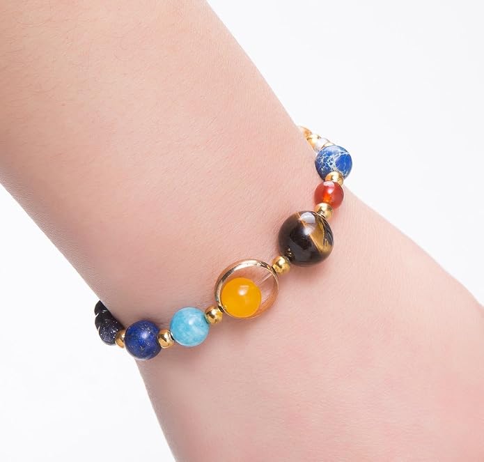 Fesciory Women Solar System Bracelet Universe Galaxy The Eight Planets Guardian - Image 7
