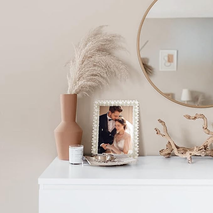 DIKAR 5x7 picture frame with Pearls - Image 4