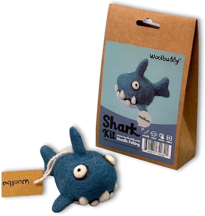 Woolbuddy Needle Felting Kit for Beginner Adults, Starter Set by Woolbuddy