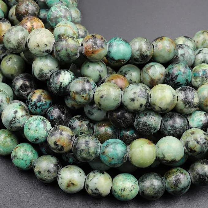 Zenkeeper 108 Pcs African Turquoise Beads by Zenkeeper