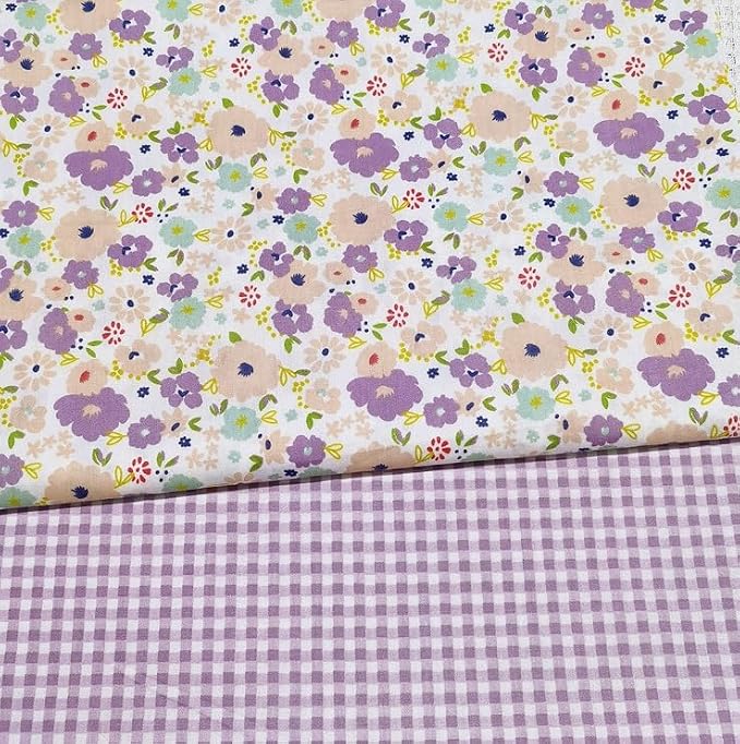 Cotton Fabric DIY Making Supplies Quilting Patchwork Fabric Fat Quarter Bundles - Image 6